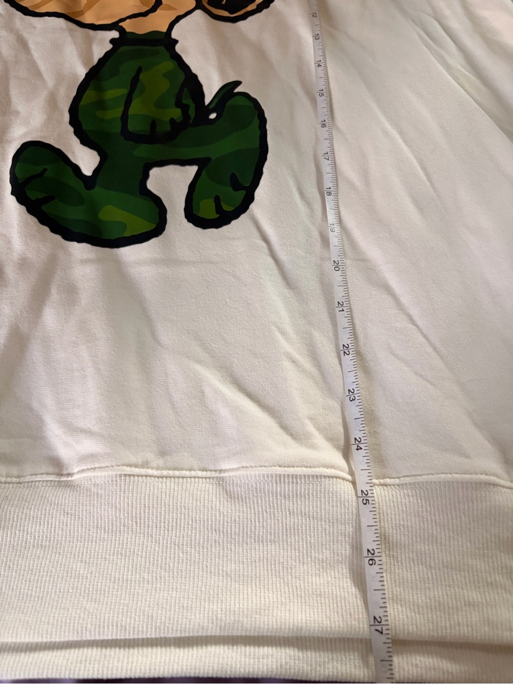 ROMWE White Graphic Short Sleeve Tee with Colorful Cartoon Print - Picture 3 of 4